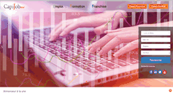 Desktop Screenshot of capijobnew.com